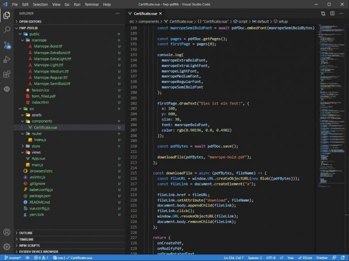 Screenshot der aktuellen VS-Code-Versionen (Abb. 1)