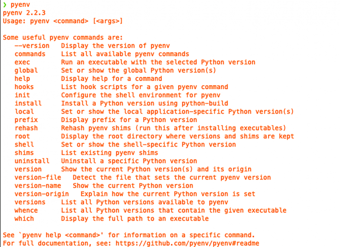 Pyenv macht den Wechsel zwischen Python-Versionen auf einem System komfortabler. Es wird in der Shell als sogenannte Shim registriert und lenkt Aufrufe des Befehls „python“ auf die gewünschte Python-Binärdatei um., 