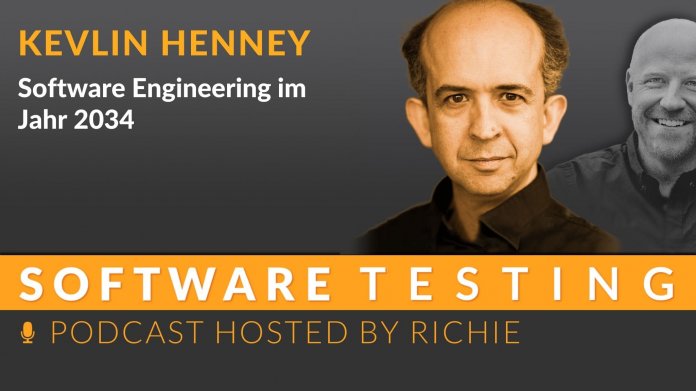 Cover des Podcasts Software Testing von Richard Seidl; Thema diesmal: Software Engineering im Jahr 2034