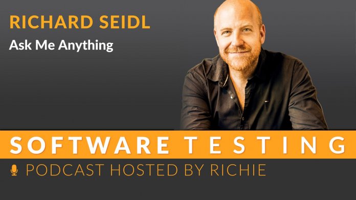 Cover des Podcasts Software Testing von Richard Seidl; Thema diesmal: Ask Me Anything - Fragen aus der Community