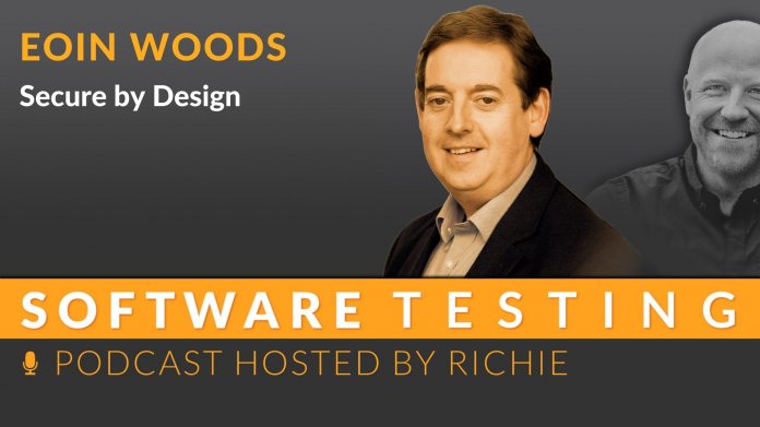 Cover des Podcasts Software Testing von Richard Seidl; Thema diesmal: Secure by Design