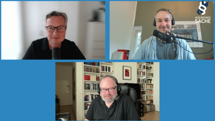 Holger Bleich (links), Dr. Olaf Koglin (rechts) und Joerg Heidrich (unten)