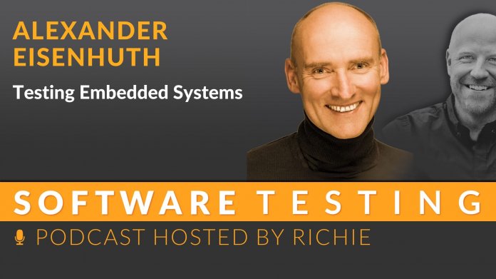 Cover des Podcasts Software Testing von Richard Seidl; Thema diesmal: Testen von Embedded Systems