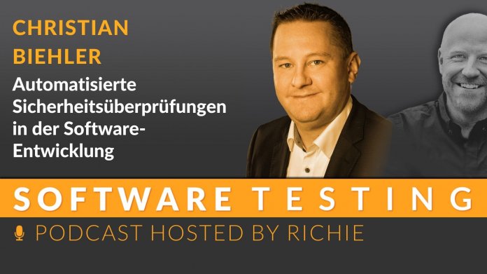 Cover des Podcasts Software Testing von Richard Seidl; Thema diesmal: Automatisierte Sicherheitstest in der CI/CD-Pipeline