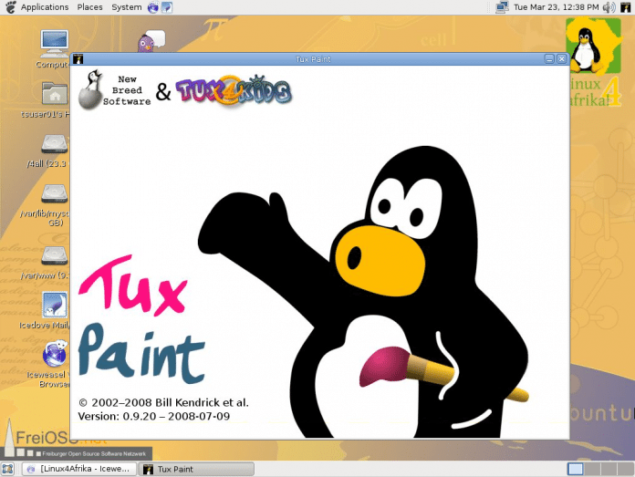 Linux4Afrika - Debian 5 Desktop