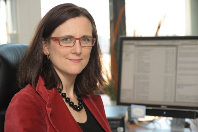 Cecilia Malmström, EU-Kommissarion für das Generaldirektorat &quot;Home Affairs&quot;