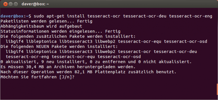 Installation unter Ubuntu