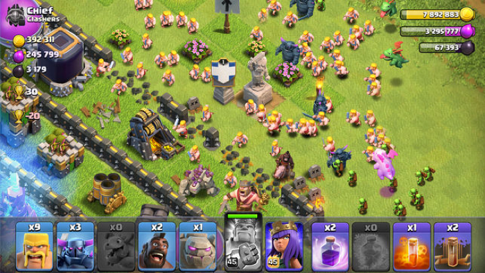 Clash Of Clans Ein App Store Spiel Generierte 4 Milliarden Us