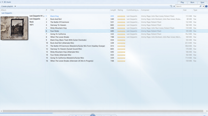 Windows 10 unterstützt verlustfreies Audioformat FLAC