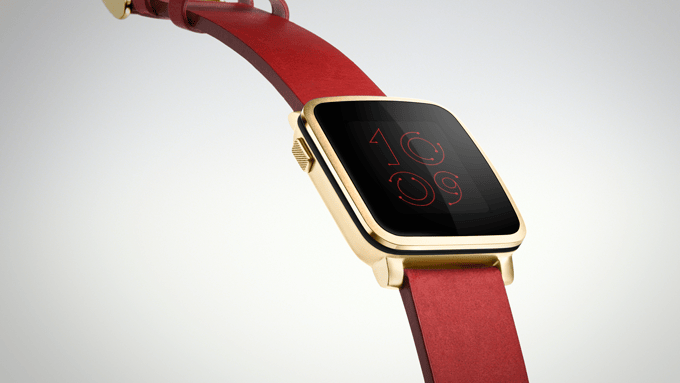 Steel-Version der Pebble Time auf Kickstarter