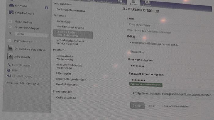 De-Mail integriert Ende-zu-Ende-Verschlüsselung mit PGP
