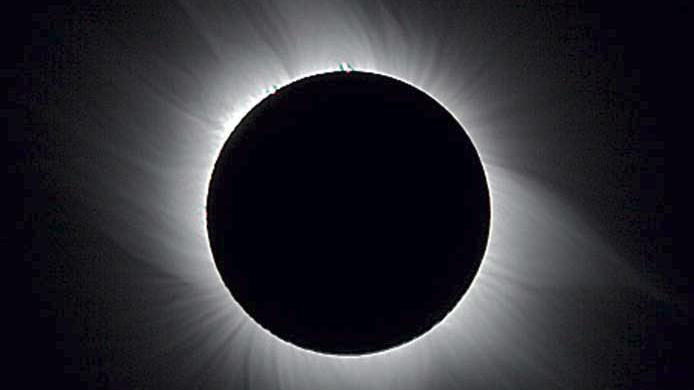 Sonnenfinsternis ohne Brille beobachten – so geht's