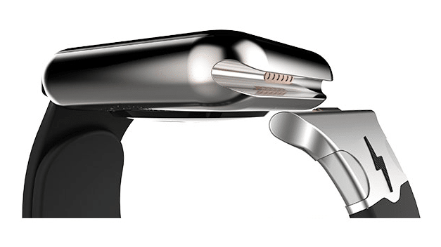 Versteckter Anschluss angeblich zum Laden der Apple Watch geeignet