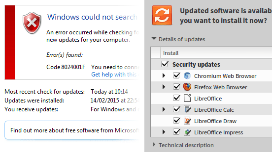 Kommentar: Microsoft kupfert Update-Technik bei Linux ab