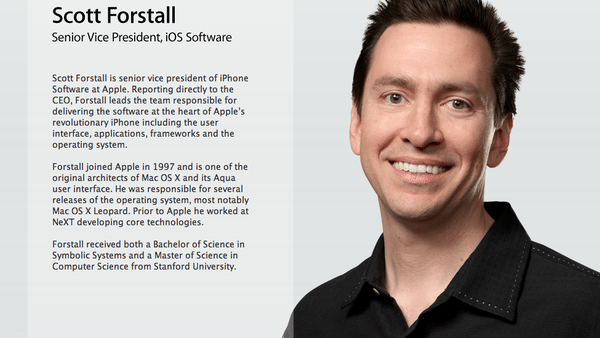 Entlassener iOS-Boss findet warme Worte für Apple