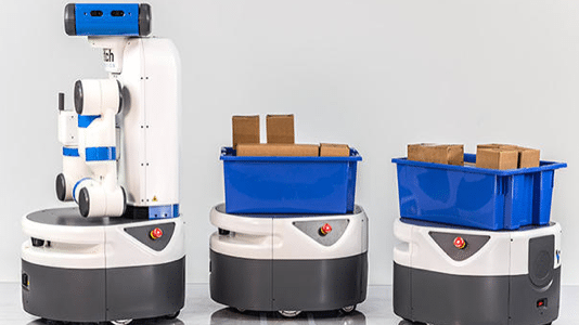 Roboter: Fetch und Freight statt Picker und Transporteur