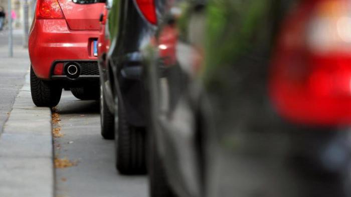 Parkplatz in der Stadt