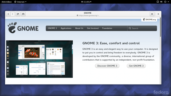 Gnome 3.18 freigegeben