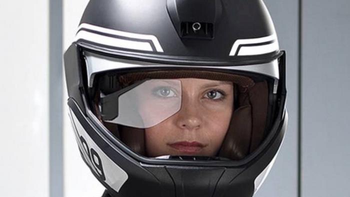 BMW Konzepthelm mit Head-Up-Display