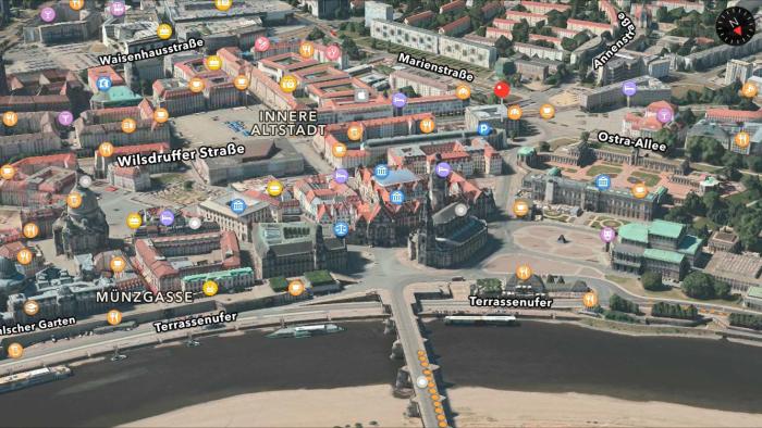 Flyover Apple Maps