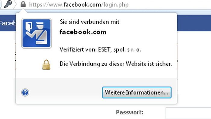 Eset NOD32 gefärhdet https-Verschlüsselung