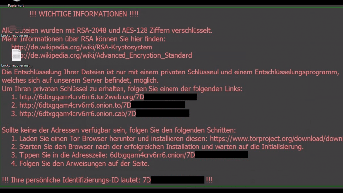 Krypto-Trojaner Locky wütet in Deutschland: Über 5000 Infektionen pro Stunde