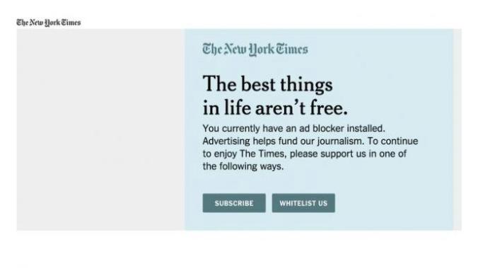 Anzeige Adblocker