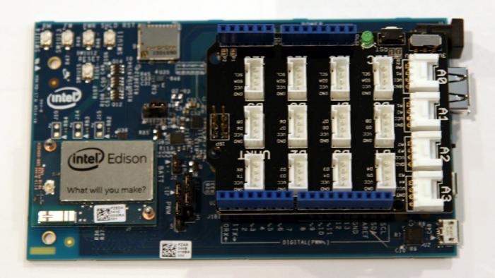 Intel-Edison-Entwickler-Board