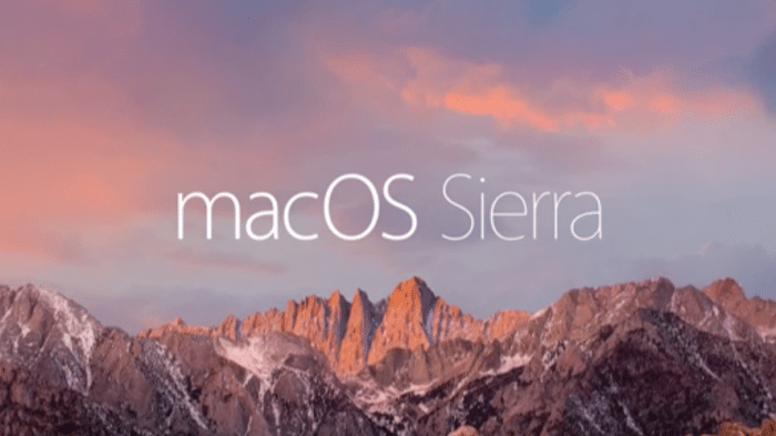 macOS Sierra