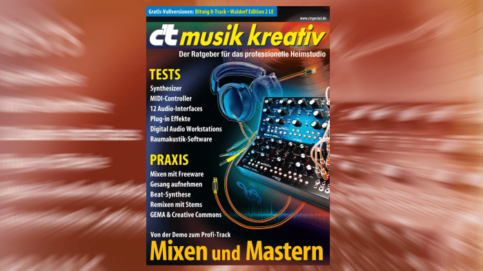 c't Spezial: musik kreativ jetzt vorbestellen
