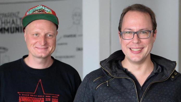Andre Meister und Markus Beckedahl