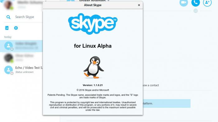 Neustart für Skype auf Linux
