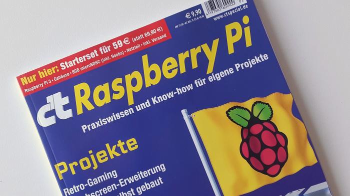 Sonderheft c't Raspberry mit und ohne Starterset