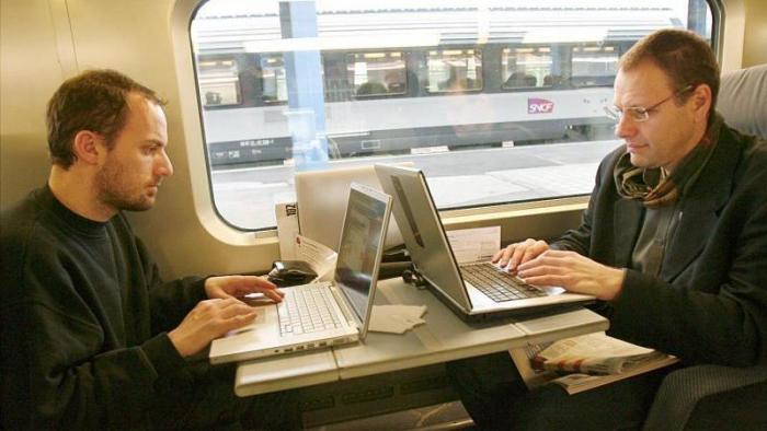 Internetzugang im Zug
