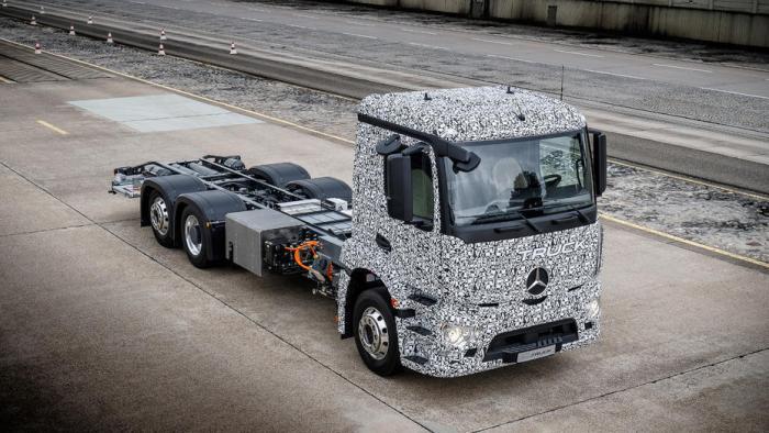 Daimler glaubt an Elektronutzfahrzeuge im Stadtverkehr