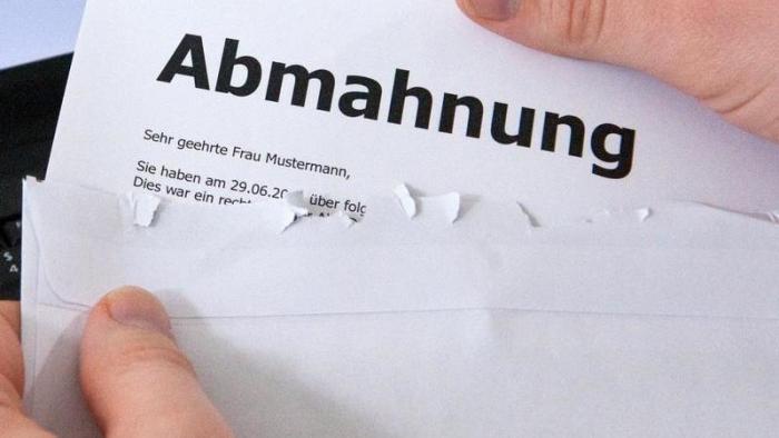 Abmahnung