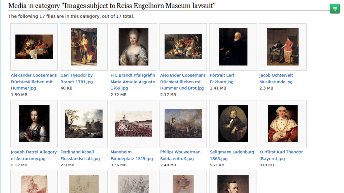 Bildrechte: Wikipedianer unterliegt vor Gericht gegen Museum