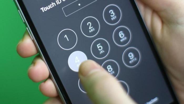 iPhone im Sperrzustand