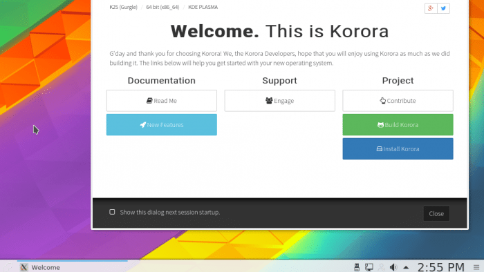 Korora 25