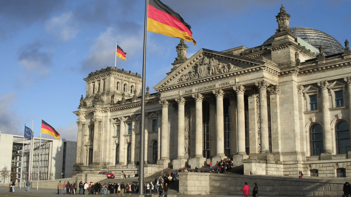 Bundestag im Reichstagsgeb�ude
