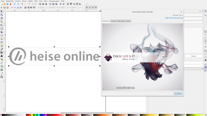 Vektorgrafikprogramm Inkscape 0.92 bringt zahlreiche neue Funktionen