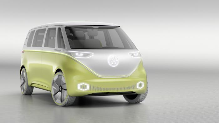 Ein erster Blick auf den Elektro-Bulli Buzz von WV