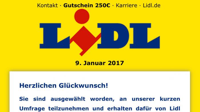 Gefälschter Lidl-Gutschein kursiert über WhatsApp