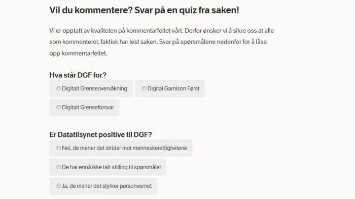 Nordwegischer Rundfunk: Mit Wissenstest zu friedlicheren Onlinekommentaren