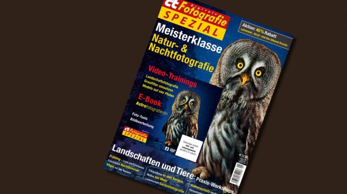 Sonderheft c‘t Fotografie Meisterklasse: Natur- und Nachtfotografie