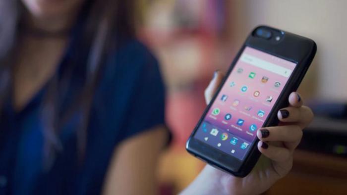 Eye: Android-Smartphone als iPhone-Hülle