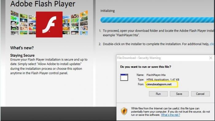Bösartige Werbung verteilt Fake-Flash-Update unter Skype