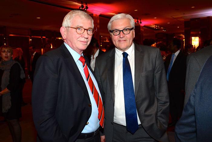 Ernst Uhrlau mit Frank-Walter Steinmeier