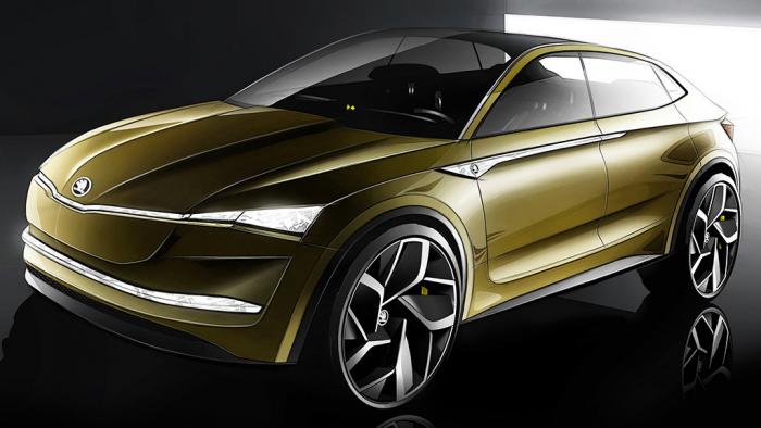 Vision E: Skoda stellt erstes vollelektrisches Auto vor