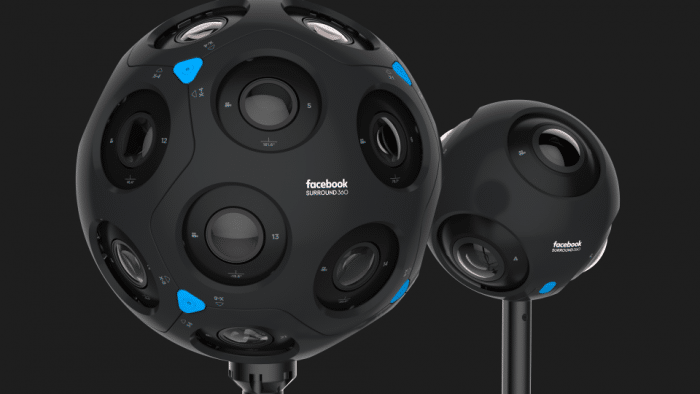 F8: In Live-Video-Szenen bewegen mit Facebooks 360-Grad-Kameras
